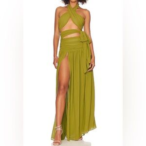NBD Green Women’s Aurora Maxi Dress